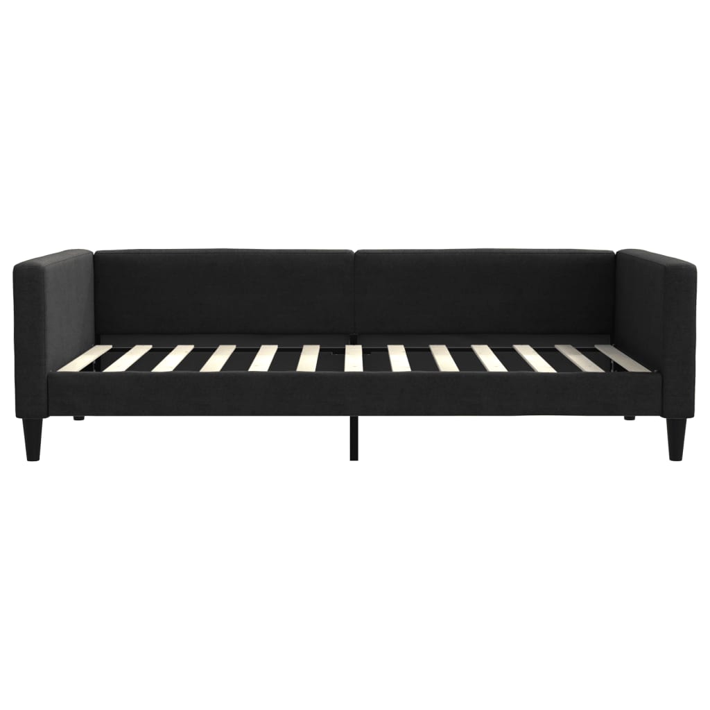 Letto da Giorno Nero 100x200 cm in Tessutocod mxl 70868