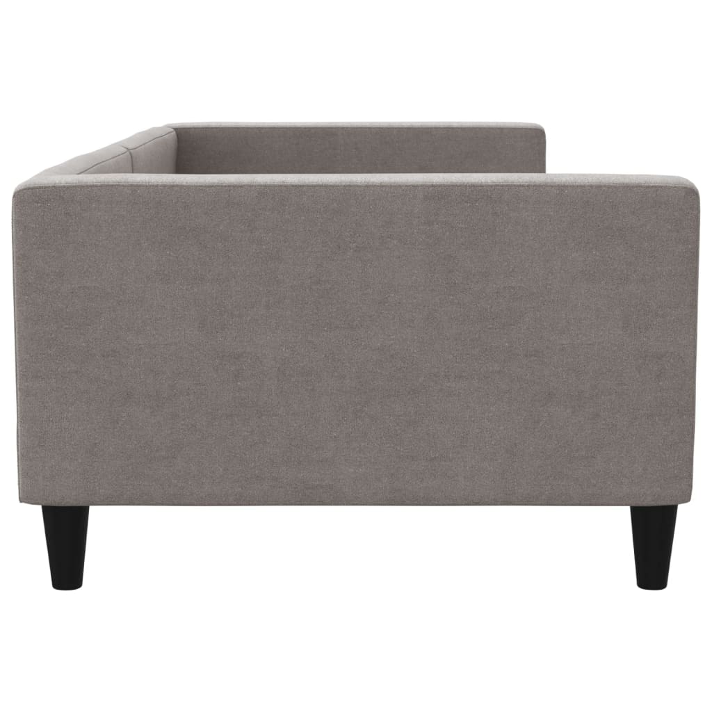 Letto da Giorno Tortora 100x200 cm in Tessuto 353991