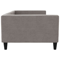 Letto da Giorno Tortora 100x200 cm in Tessuto 353991