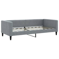 Letto da Giorno Grigio Chiaro 90x190 cm in Tessutocod mxl 96801