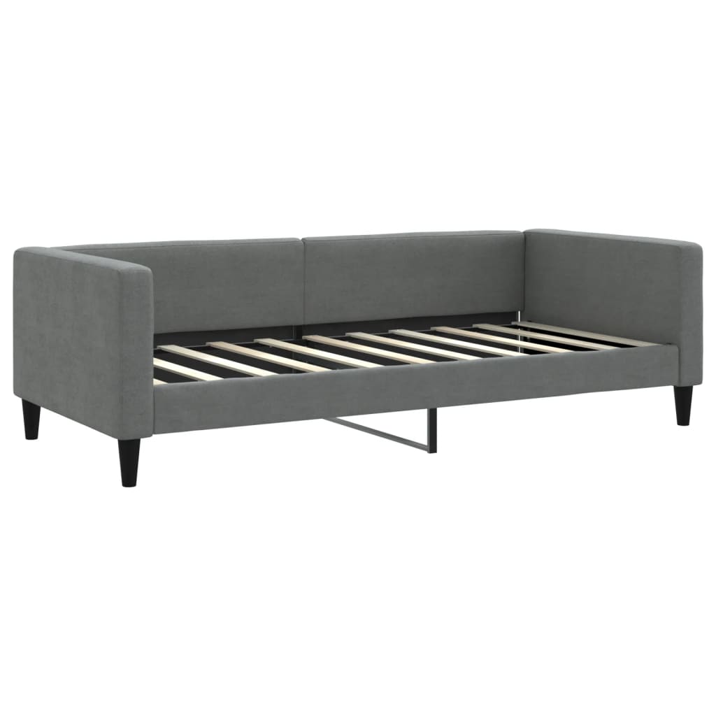 Letto da Giorno Grigio Scuro 90x190 cm in Tessutocod mxl 120725