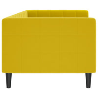 Letto da Giorno Giallo 80x200 cm in Velluto 354006