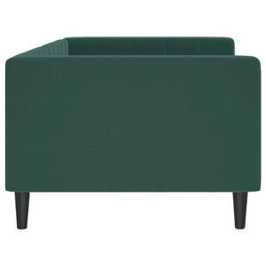 Letto da Giorno Verde Scuro 90x200 cm in Velluto 354010