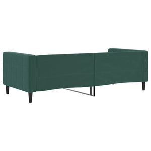 Letto da Giorno Verde Scuro 90x200 cm in Velluto 354010