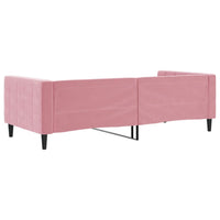 Letto da Giorno Rosa 90x200 cm in Velluto 354011