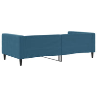 Letto da Giorno Blu 100x200 cm in Velluto 354014