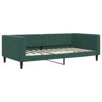 Letto da Giorno Verde Scuro 100x200 cm in Velluto 354017