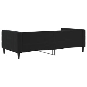 Letto da Giorno Nero 100x200 cm in Velluto 354019