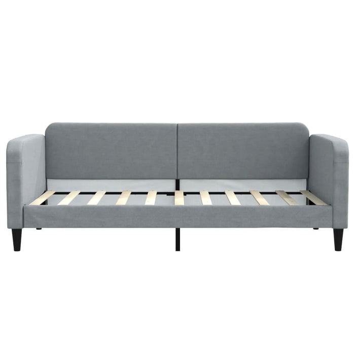 Letto da Giorno Grigio Chiaro 90x190 cm in Tessutocod mxl 118617