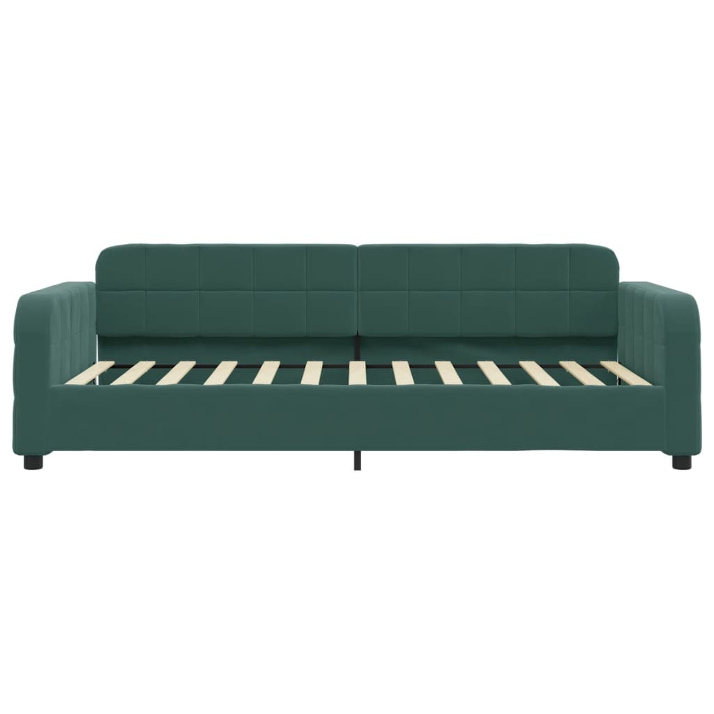 Letto da Giorno Verde Scuro 80x200 cm in Vellutocod mxl 81890