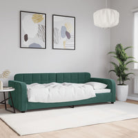 Letto da Giorno Verde Scuro 80x200 cm in Vellutocod mxl 81890