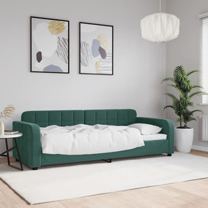 Letto da Giorno Verde Scuro 80x200 cm in Vellutocod mxl 81890