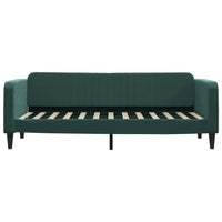 Letto da Giorno Verde Scuro 80x200 cm in Vellutocod mxl 118611