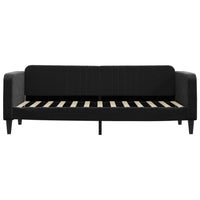 Letto da Giorno Nero 80x200 cm in Vellutocod mxl 118619
