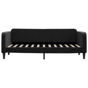 Letto da Giorno Nero 80x200 cm in Vellutocod mxl 118619