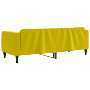 Letto da Giorno Giallo 80x200 cm in Velluto 354084