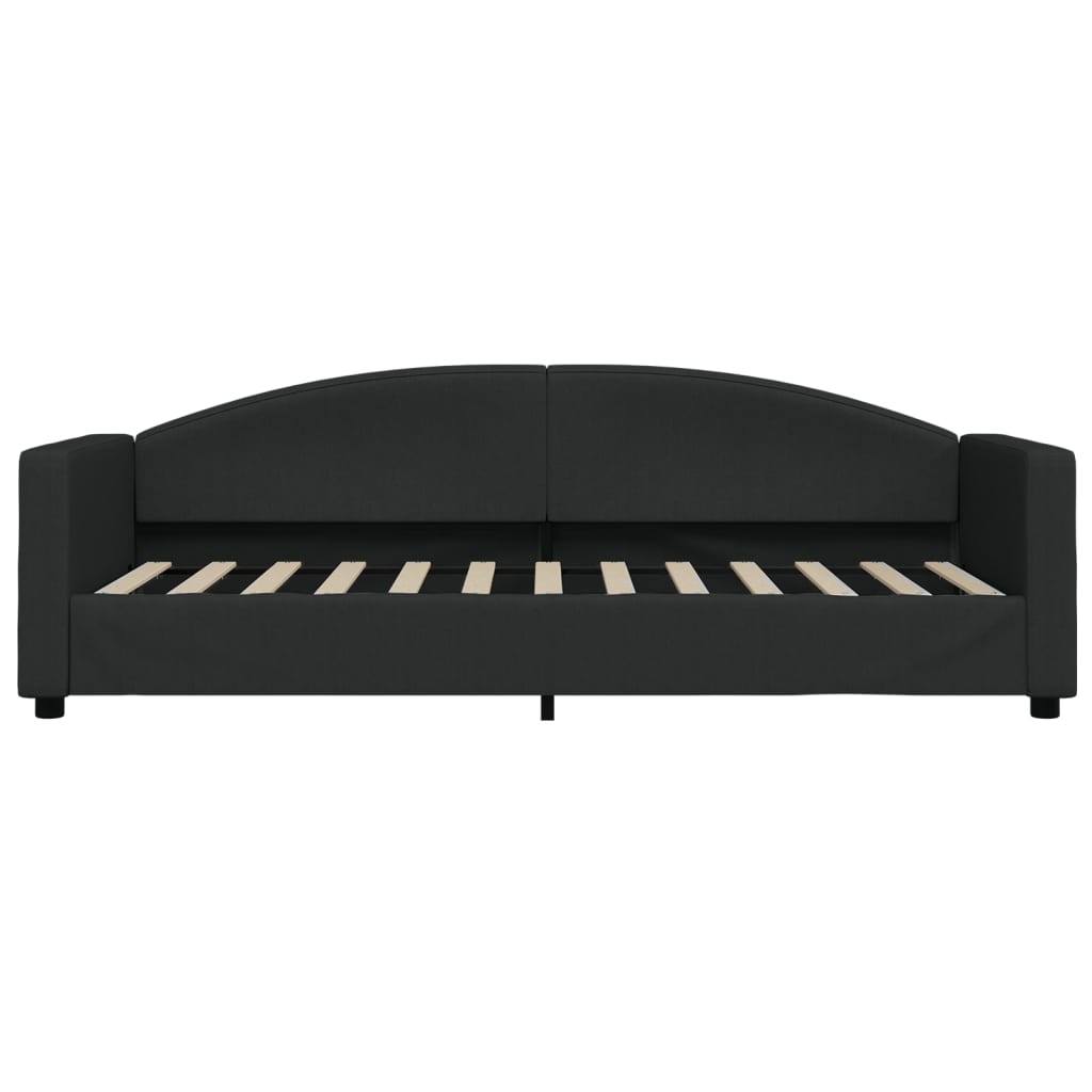 Letto da Giorno Nero 80x200 cm in Tessutocod mxl 94653