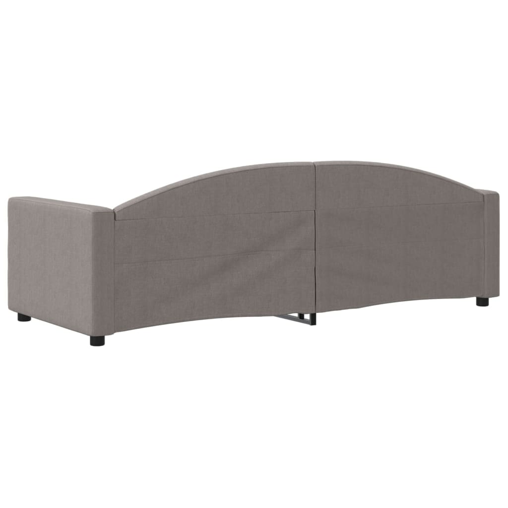 Letto da Giorno Tortora 80x200 cm in Tessuto 354109