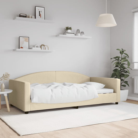 Letto da Giorno Crema 100x200 cm in Tessutocod mxl 94648