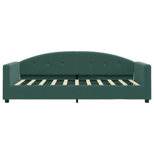 Letto da Giorno Verde Scuro 80x200 cm in Velluto 354131