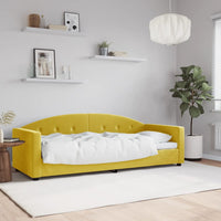 Letto da Giorno Giallo 80x200 cm in Vellutocod mxl 94654