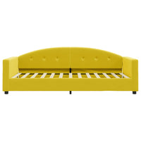 Letto da Giorno Giallo 90x200 cm in Velluto 354141