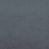 Letto da Giorno Grigio Scuro 90x190 cm in Velluto 354150