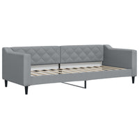 Letto da Giorno Grigio Chiaro 80x200 cm in Tessutocod mxl 81901