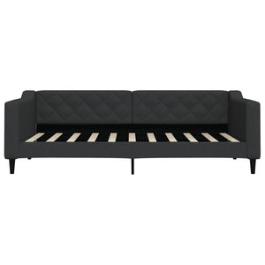 Letto da Giorno Nero 90x190 cm in Tessutocod mxl 129780