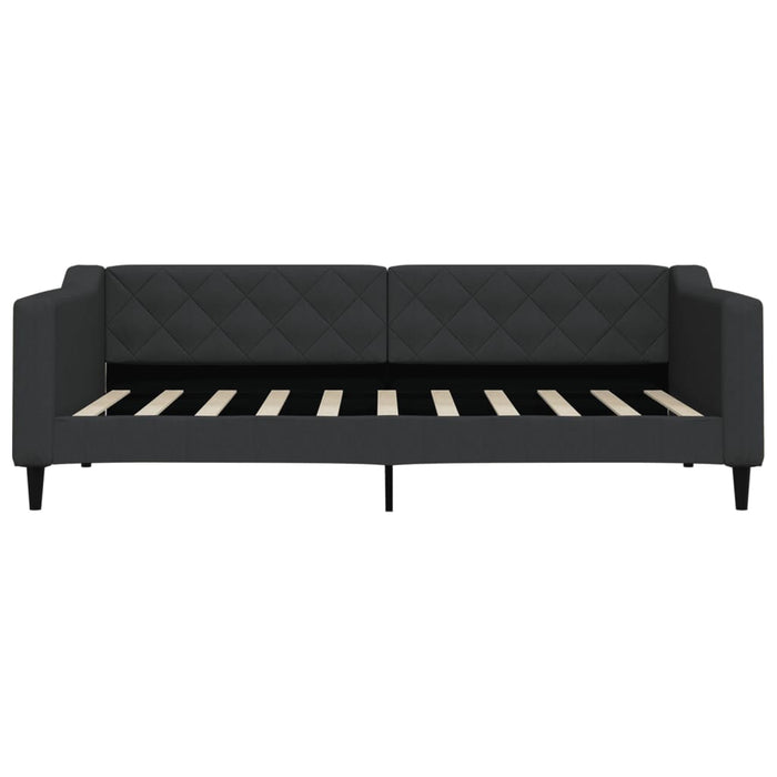 Letto da Giorno Nero 90x190 cm in Tessutocod mxl 129780