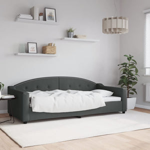 Letto da Giorno Grigio 90x200 cm in Tessutocod mxl 120696