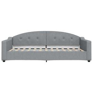 Letto da Giorno Grigio Chiaro 100x200 cm in Tessutocod mxl 94973