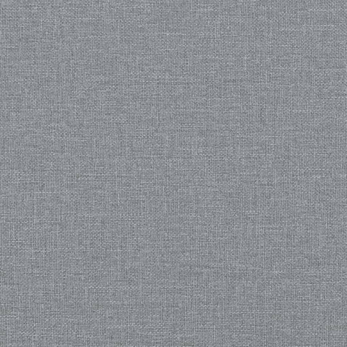 Letto da Giorno Grigio Chiaro 90x190 cm in Tessuto 354193