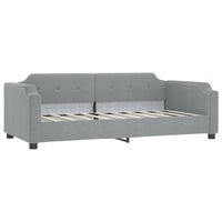 Letto da Giorno Grigio Chiaro 90x200 cm in Tessutocod mxl 105820