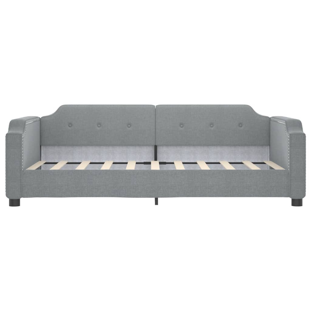 Letto da Giorno Grigio Chiaro 90x200 cm in Tessutocod mxl 105820