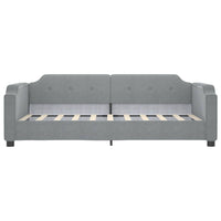 Letto da Giorno Grigio Chiaro 90x200 cm in Tessutocod mxl 105820