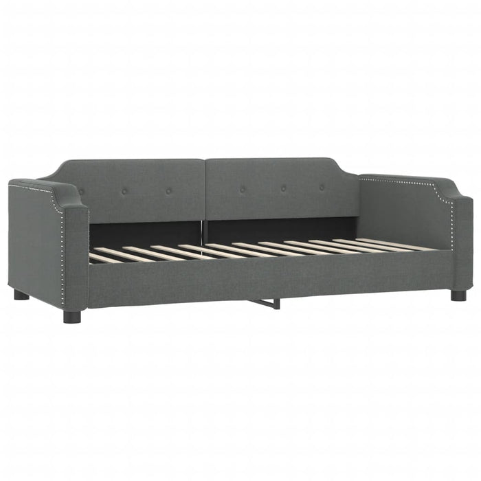 Letto da Giorno Grigio Scuro 90x190 cm in Tessutocod mxl 129784