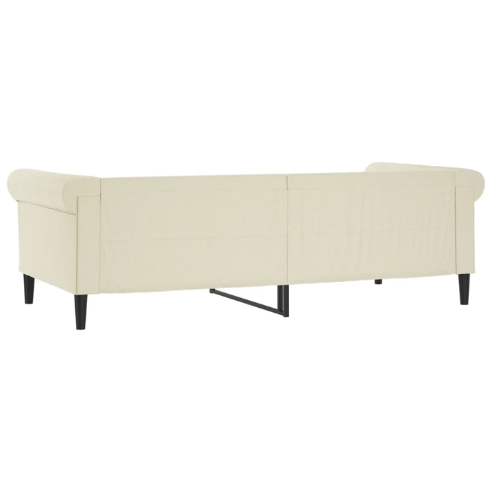 Letto da Giorno Crema 80x200 cm in Similpelle 354224