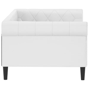 Letto da Giorno Bianco 90x200 cm in Similpelle 354227