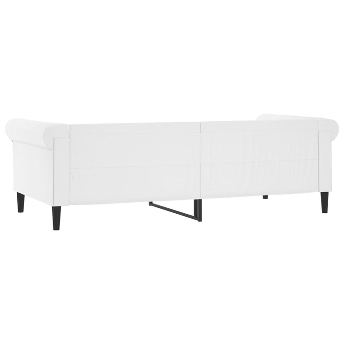 Letto da Giorno Bianco 90x200 cm in Similpelle 354227
