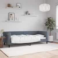 Letto da Giorno Grigio Scuro 80x200 cm in Velluto 354238