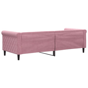 Letto da Giorno Rosa 80x200 cm in Velluto 354240