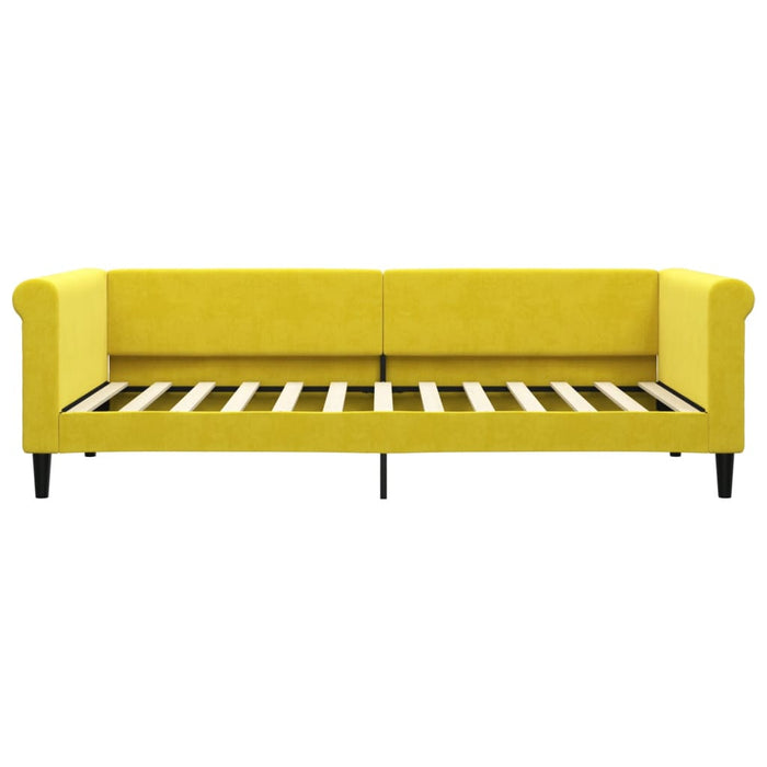 Letto da Giorno Giallo 90x200 cm in Vellutocod mxl 118625