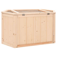 Gabbia per Criceti 80x40x43 cm in Legno Massello di Abete 172379