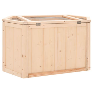 Gabbia per Criceti 80x40x43 cm in Legno Massello di Abete 172379