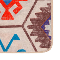 Tappeto Lavabile Multicolore 120x180 cm Antiscivolocod mxl 115488