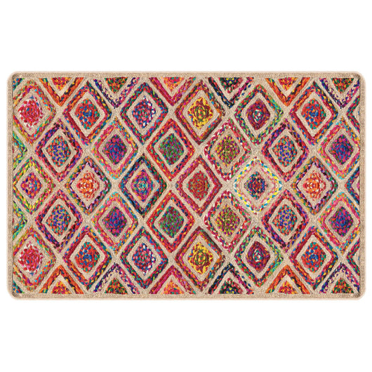 Tappeto Lavabile Multicolore 190x300 cm Antiscivolo 136589