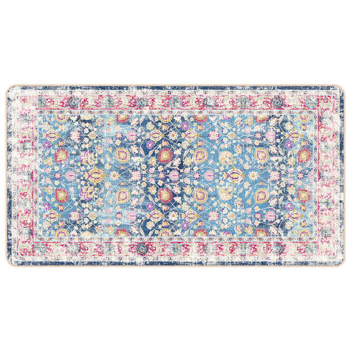 Tappeto Lavabile Multicolore 80x150 cm Antiscivolo 136597