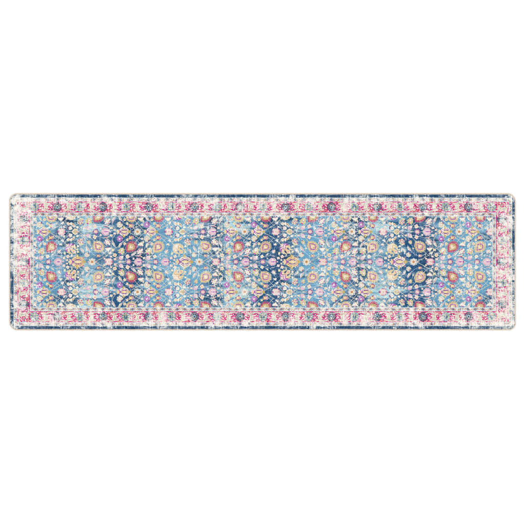 Tappeto Lavabile Multicolore 80x300 cm Antiscivolo