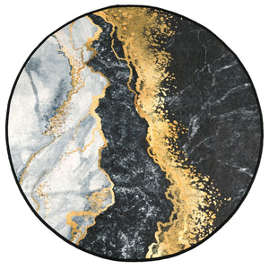 Tappeto Lavabile Multicolore Ã˜ 120 cm Antiscivolocod mxl 132882